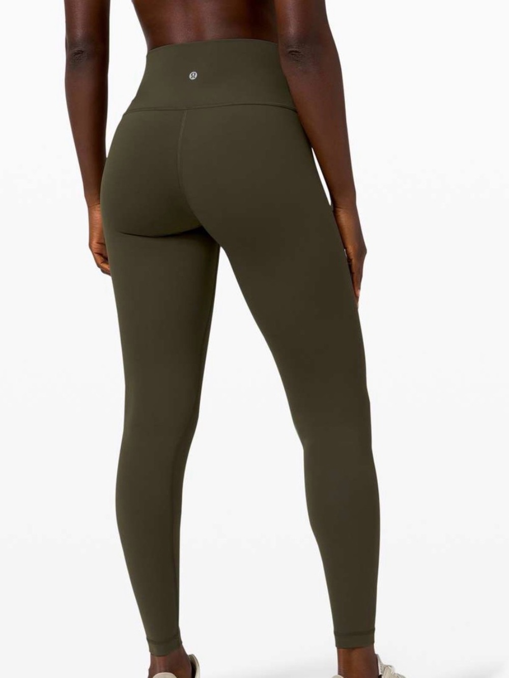 Lululemon Wunder Under Olive Green Leggings